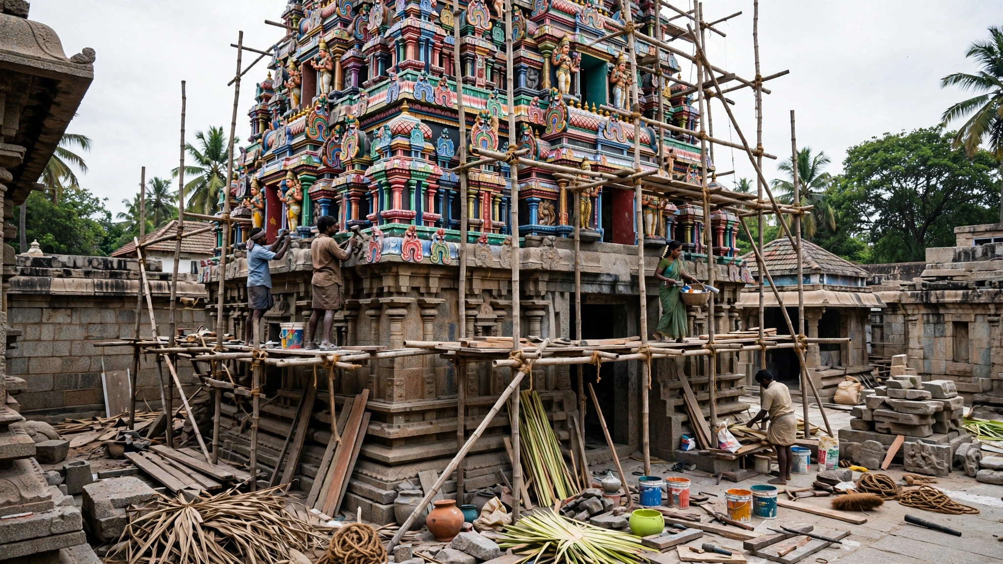 சிவன் கோயில் கோபுரத் திருப்பணி