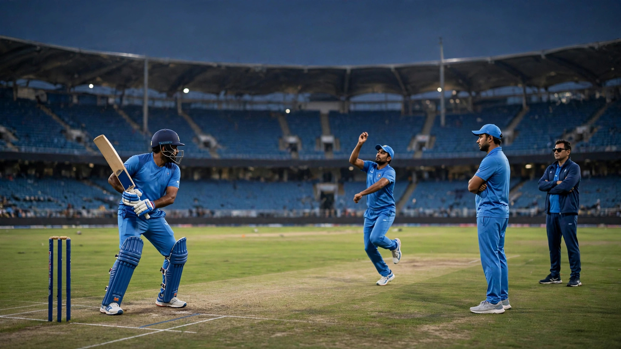 கிரிக்கெட் மைதான பயிற்சி