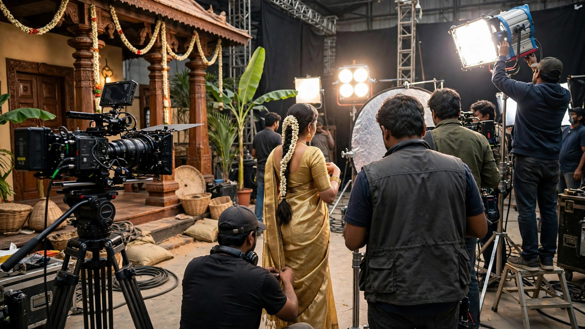 திரைப்பட படப்பிடிப்பு காட்சி